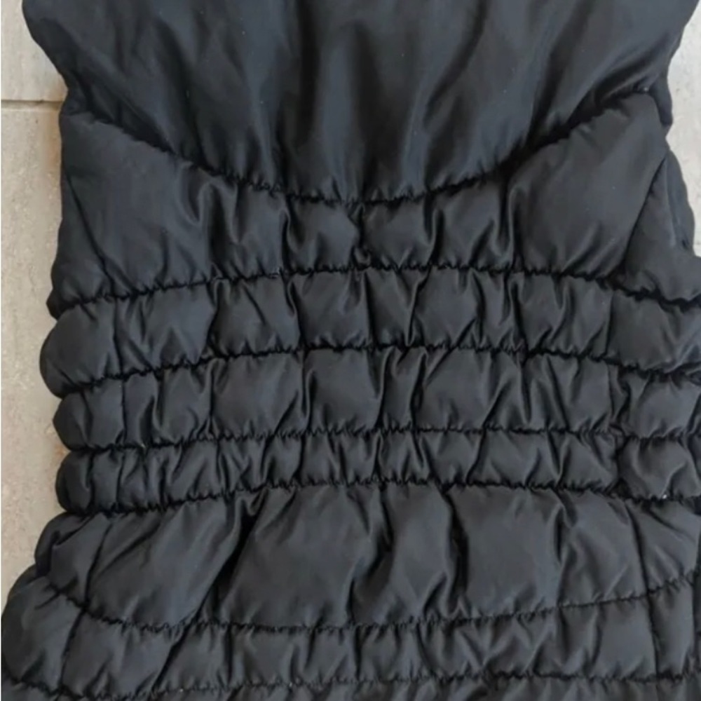 Michael Kors Women's down vest with removable hood size L - Picture 3 of 5